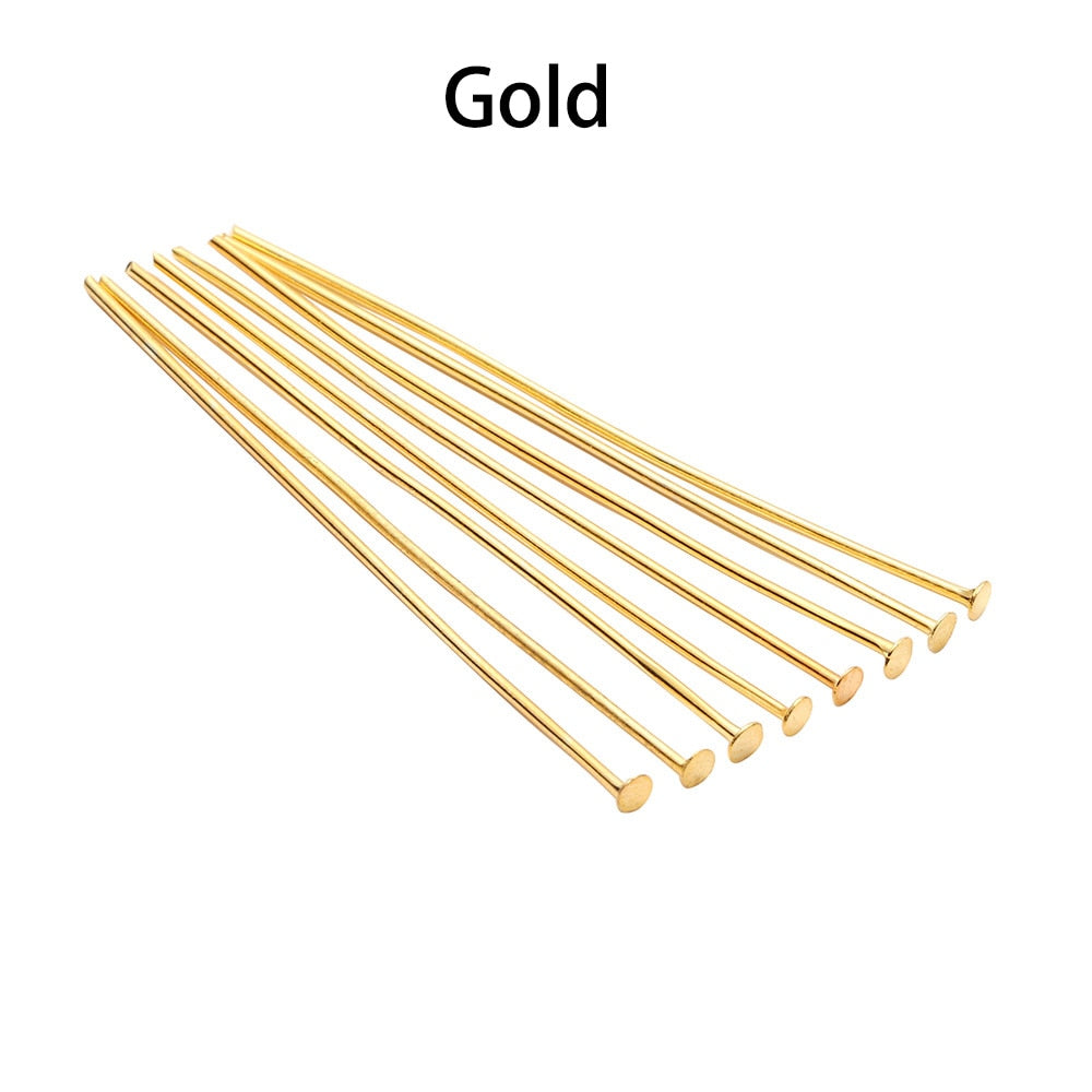 20-70mm Metal Eye & Flat Head Pins