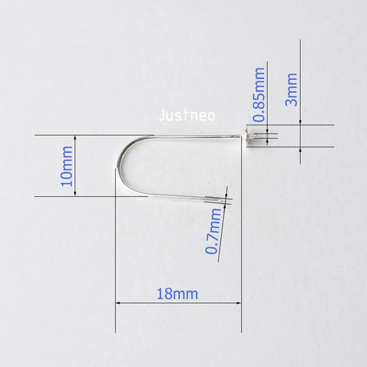 ear hook, solid 925 sterling silver earring wire hooks with Bead Caps, Jewelry DIY sterling silver earring findings components