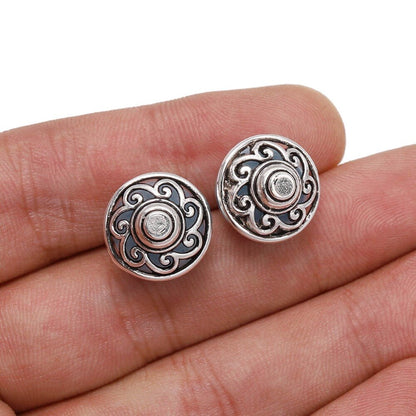 14.5mm Tibetan Sun Flower Antique Bead Caps, 20pcs