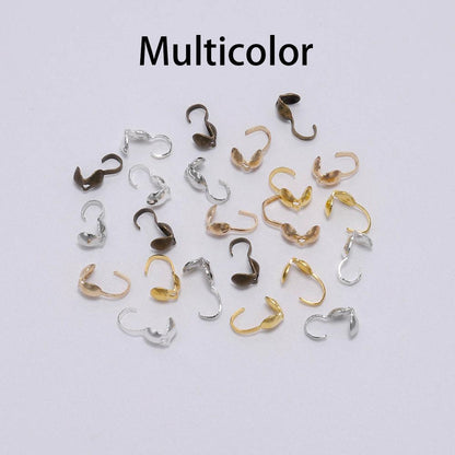 Calottes Crimps Beads Cove Clasps 4mm, 200pcs