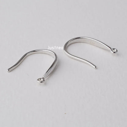 Solid 925 Sterling Silver Earring Hooks