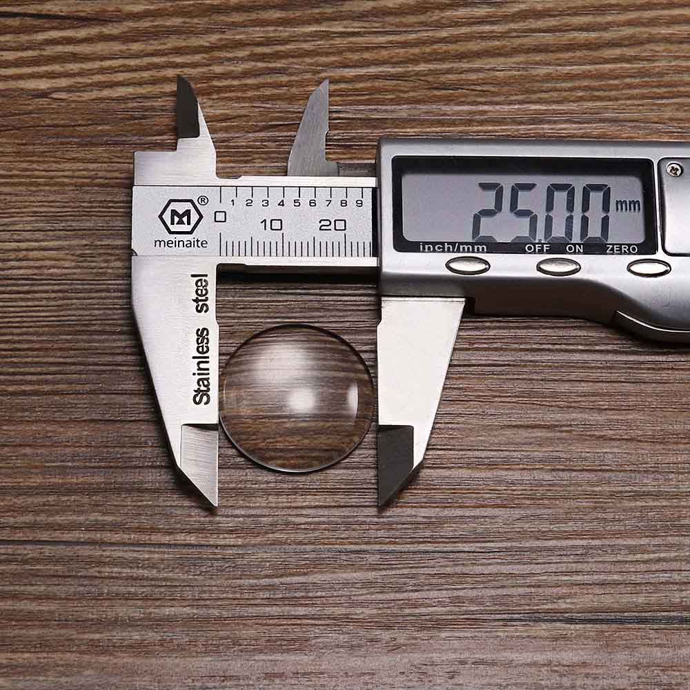 10 Stück 25 mm Gold-Halsketten-Cabochon-Basistablett