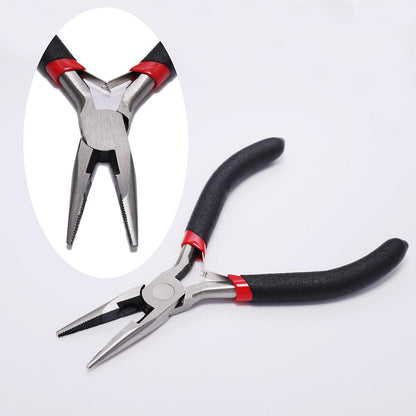 Pinces à bijoux en ferronickel trempé au carbone pour le travail des perles