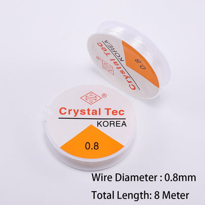 Crystal Elastic Beading Line Cord, 1pcs