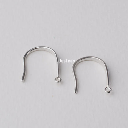 Solid 925 Sterling Silver Earring Hooks