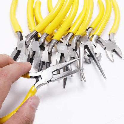 Round Nose End Cutting Jewelry Pliers for Crafting