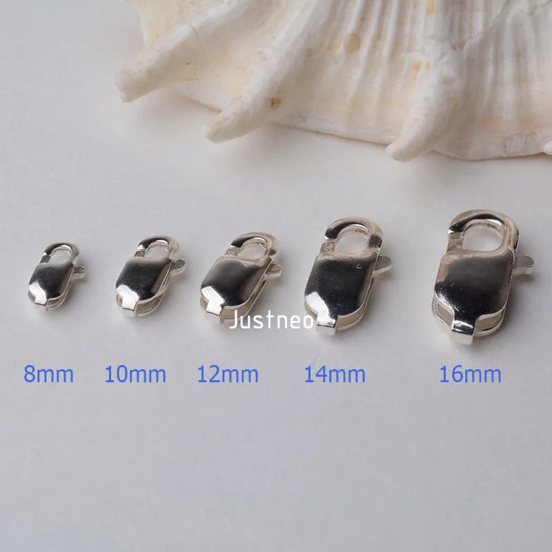 925 Sterling Silver Lobster Claw Trigger Clasp Jewellery Finding