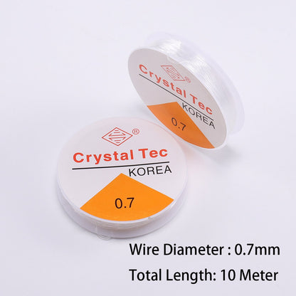 Crystal Elastic Beading Line Cord, 1pcs