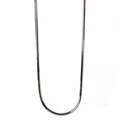 JustNeo Solid 925 Sterling Silver snake Chain Necklace,Basic Chains for Pendants