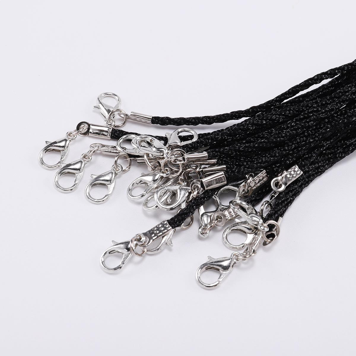 1,8 mm verstellbares geflochtenes Seil, hochwertige Nylonschnur, 10 Stück