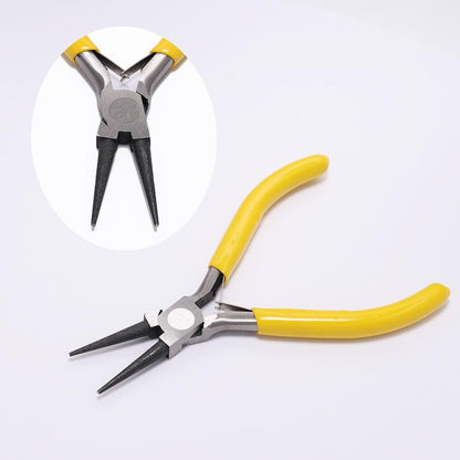 Round Nose End Cutting Jewelry Pliers for Crafting