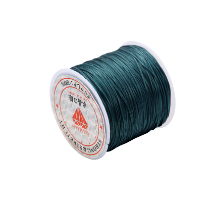 Cordon élastique solide pour perles de cristal, 1 mm, rouleau de 10 à 40 m