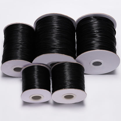 Leather Cord, 0.5 0.8 1.0 1.5 2.0 mm Cord Braided Rope - 10m