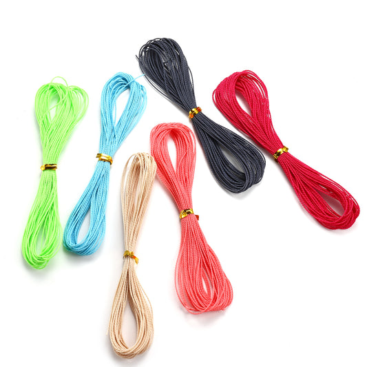 1mm Waxed Cotton String Beading Cord, 10m