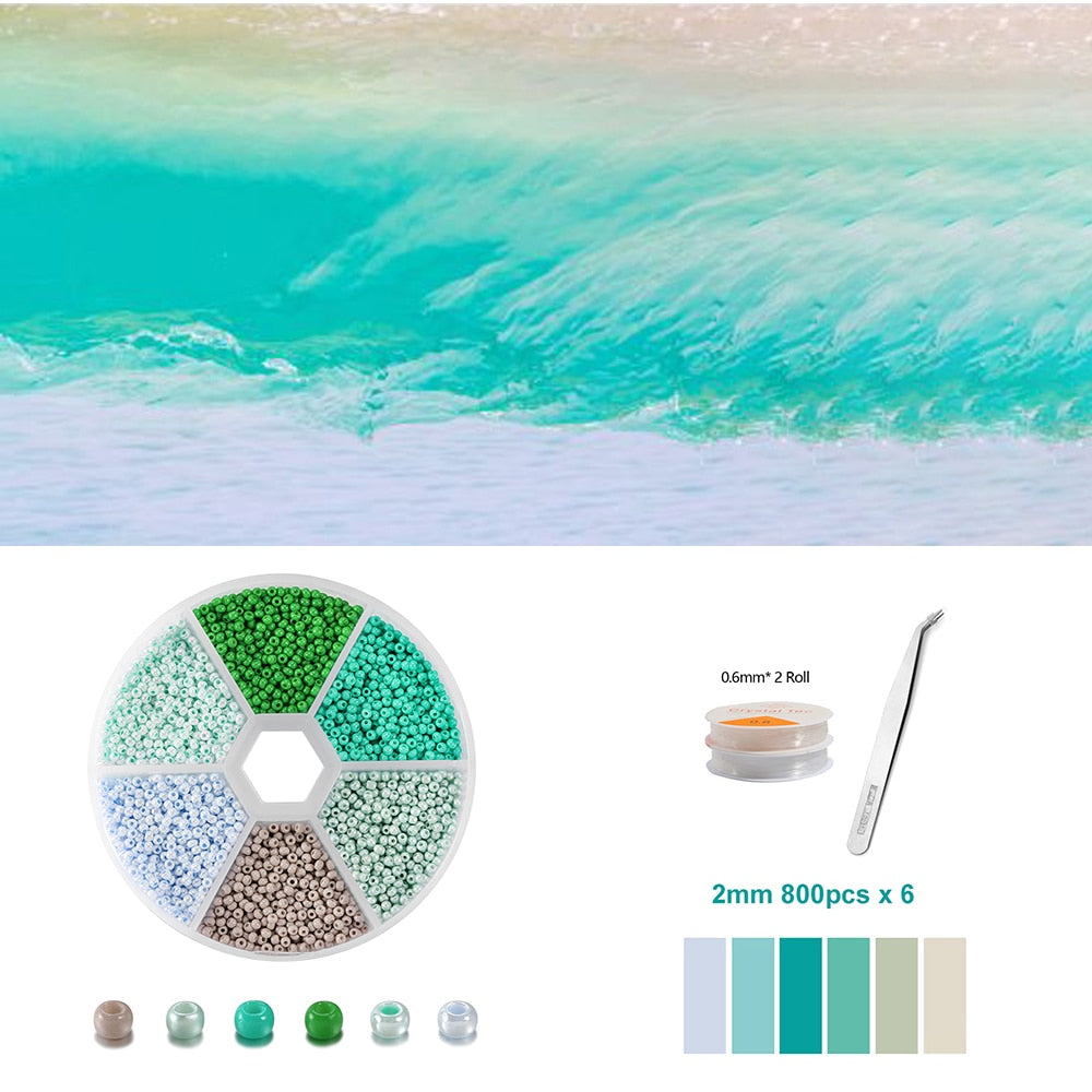 2-3mm Seed Beads Jewelry Kit