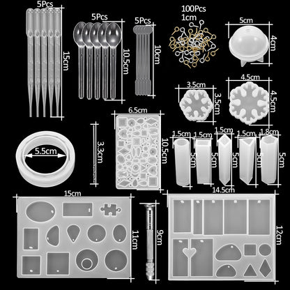 Jewelry Silicone Casting Molds Sets
