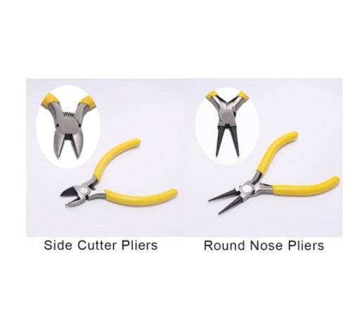 Round Nose End Cutting Jewelry Pliers for Crafting