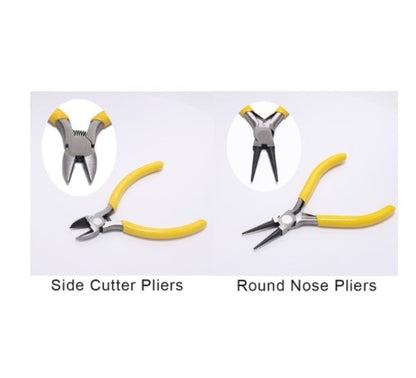 Round Nose End Cutting Jewelry Pliers for Crafting