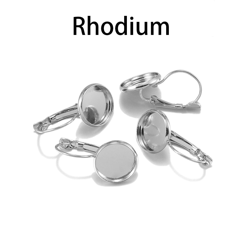 8-25mm French Lever Earring Base