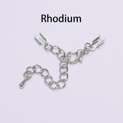 Multi-size Cord Clips with Lobster Clasp
