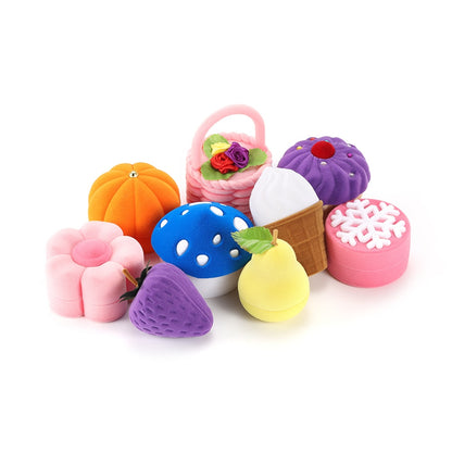 Coffret cadeau de paquet de bijoux en velours