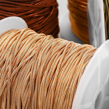 1,2 1,4 1,6 mm Bulk-Schlangenketten, 2M-Los