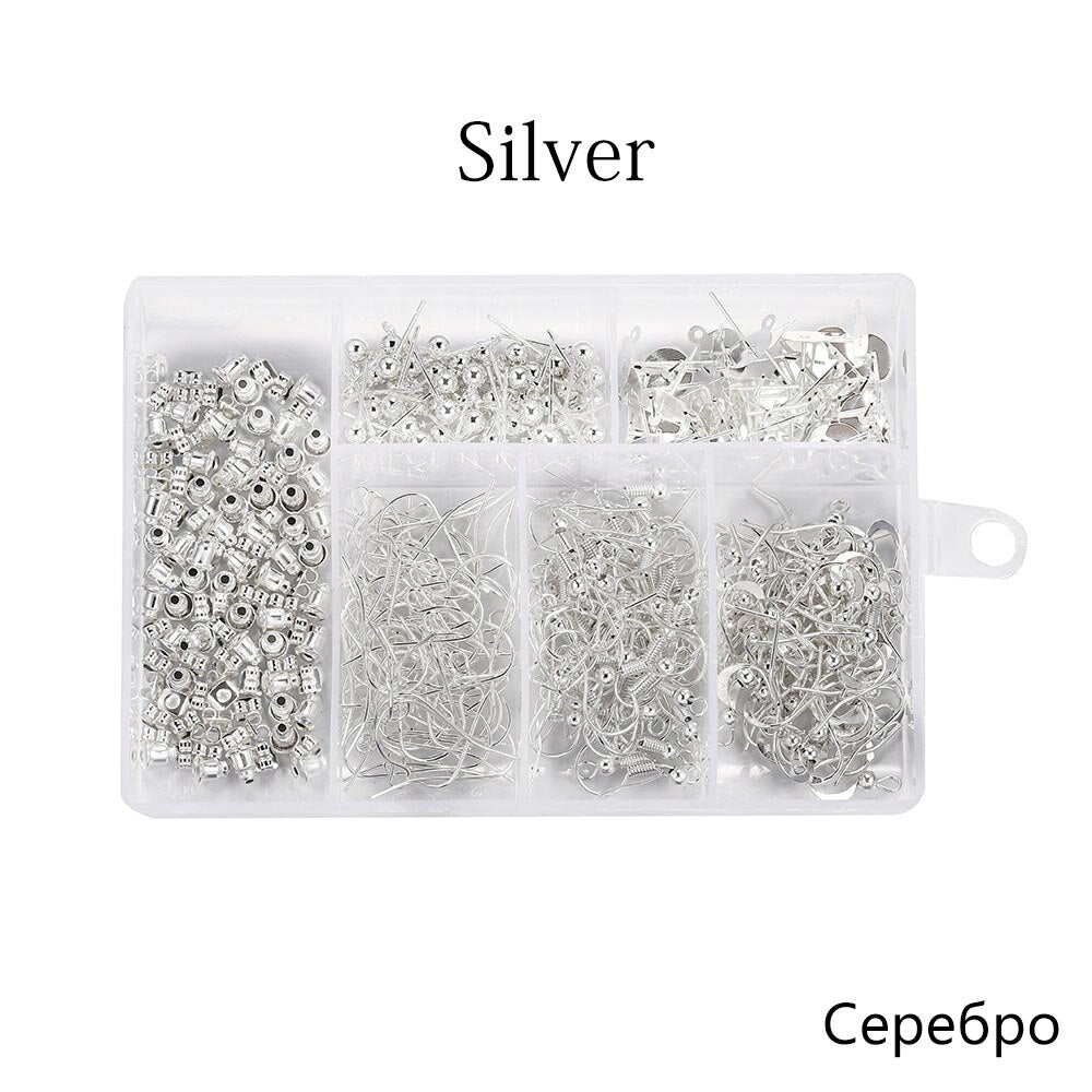 4Color Jewelry Findings Set, 300pcs