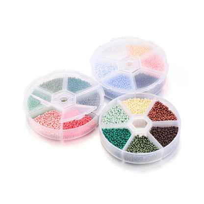 2 mm Rocailles, 4800-teiliges Box-Set