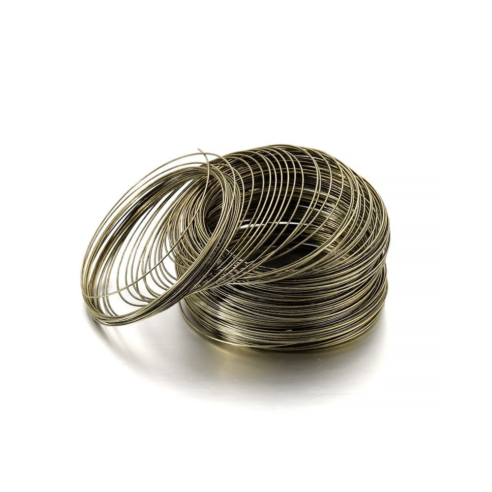 Fil d'acier à mémoire de forme de 0,6 mm, 100 boucles