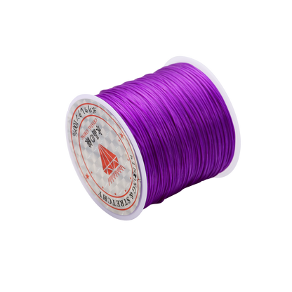 Cordon élastique solide pour perles de cristal, 1 mm, rouleau de 10 à 40 m