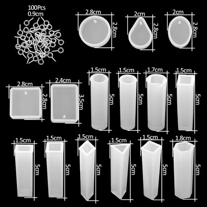 Jewelry Silicone Casting Molds Sets