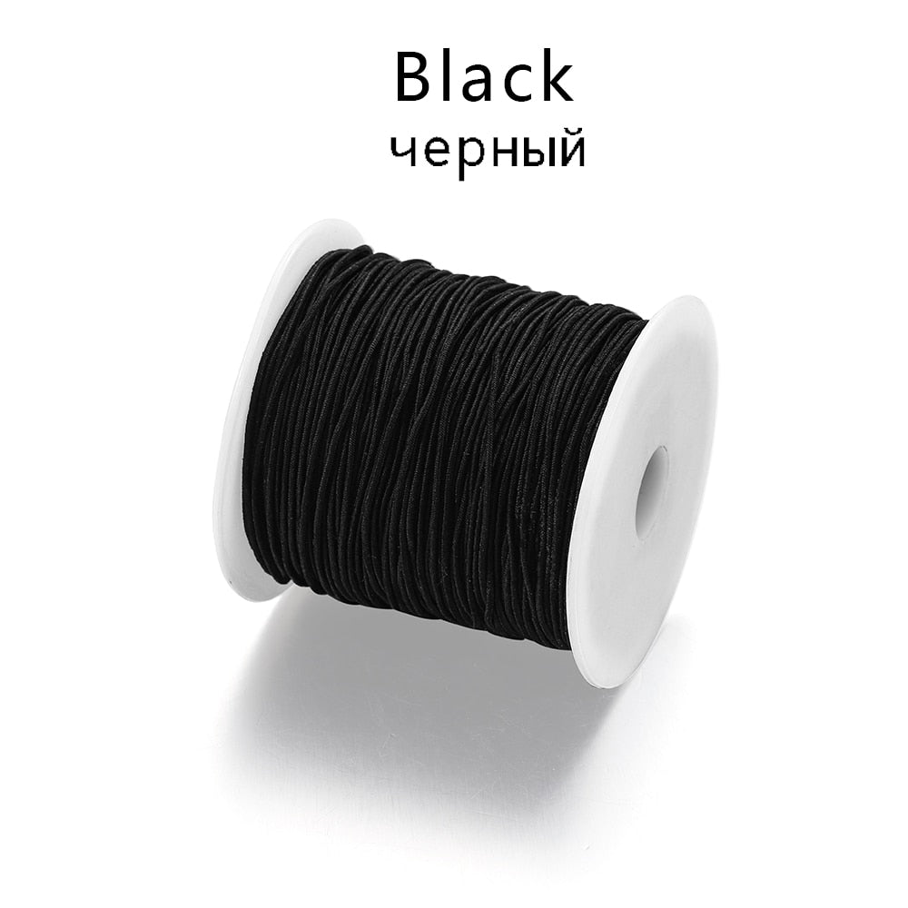 0.8 1.0 mm Elastic Cord, Beading Stretch Thread, 50-100m