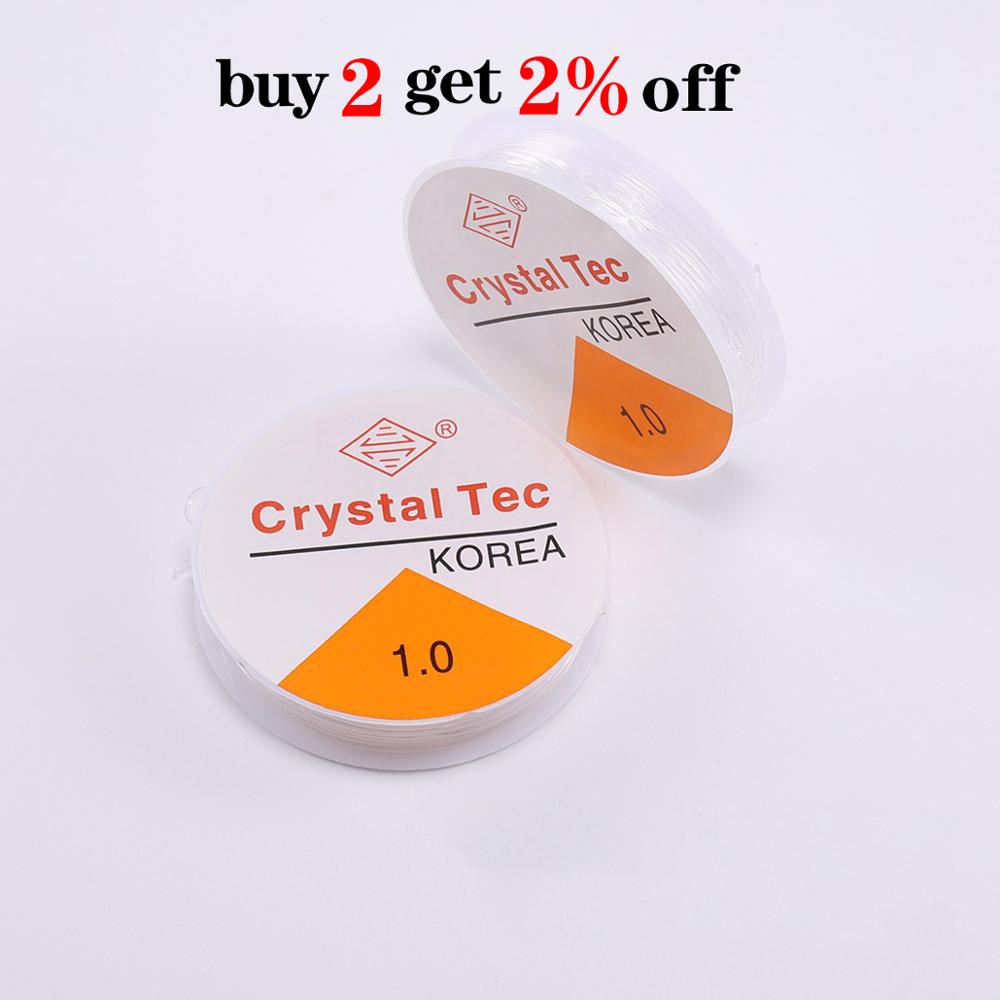 Crystal Elastic Beading Line Cord, 1pcs