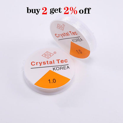 Crystal Elastic Beading Line Cord, 1pcs
