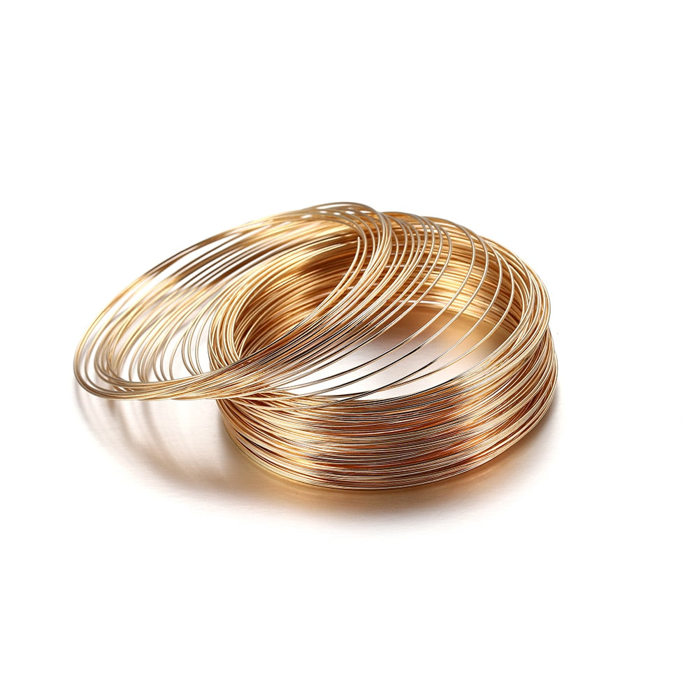 Fil d'acier à mémoire de forme de 0,6 mm, 100 boucles