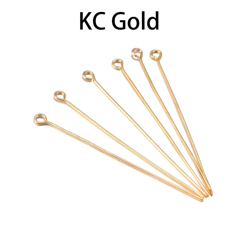 20-50mm Eye Head Pins, 100-200pcs