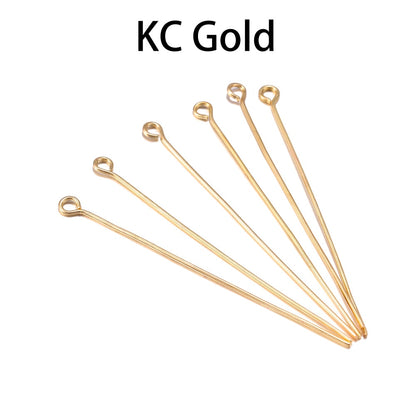 20-50mm Eye Head Pins, 100-200pcs