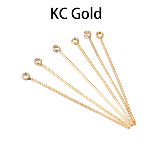 20-50mm Eye Head Pins, 100-200pcs