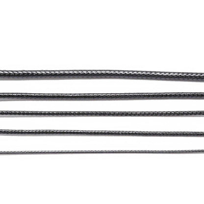 Leather Cord, 0.5 0.8 1.0 1.5 2.0 mm Cord Braided Rope - 10m