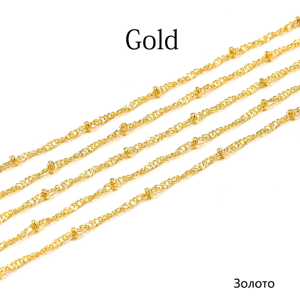 1.8mm Ball Chain Necklace Bead, 5m lot