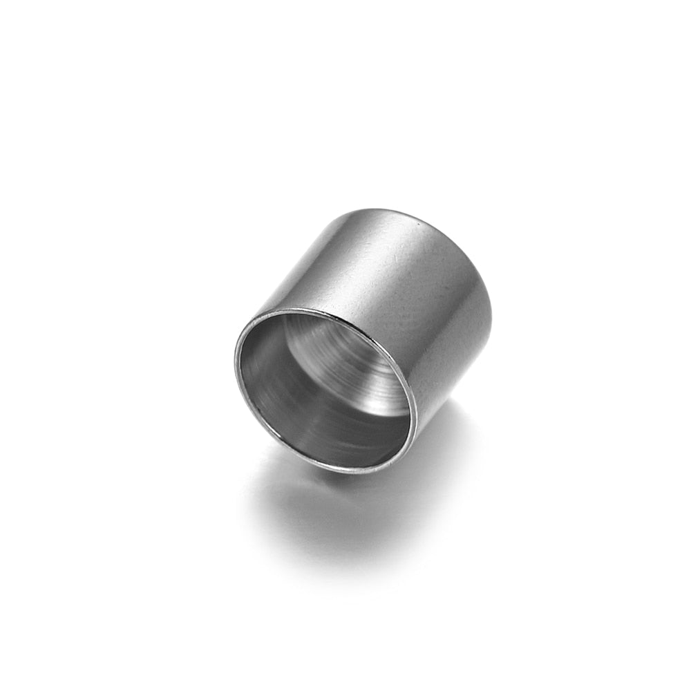 Crimp-Kordel-Endzubehör zum Umklappen, 30/20 Stück