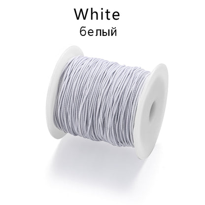 0.8 1.0 mm Elastic Cord, Beading Stretch Thread, 50-100m