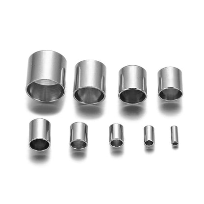 Crimp-Kordel-Endzubehör zum Umklappen, 30/20 Stück