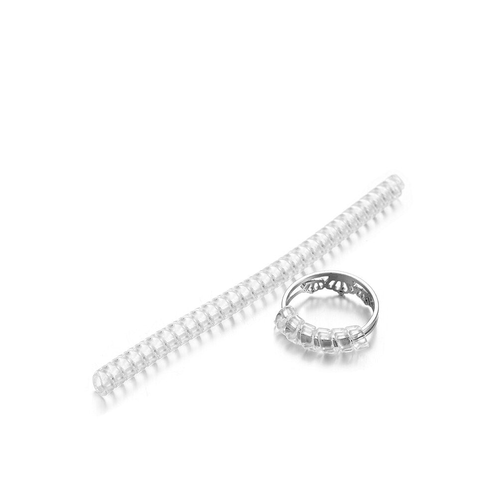 20pcs Spiral Based Ring Size Adjuster & Guard for Jewelry Resizing