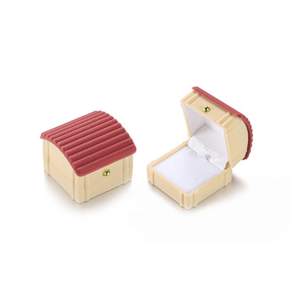 Coffret cadeau de paquet de bijoux en velours