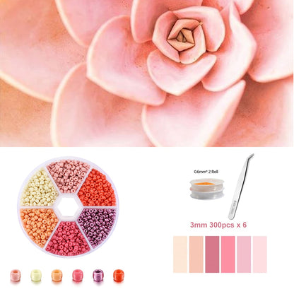 2-3mm Seed Beads Jewelry Kit