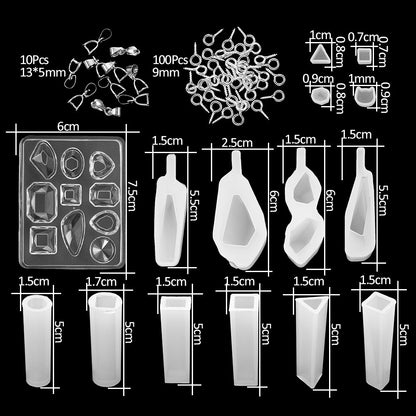 Jewelry Silicone Casting Molds Sets