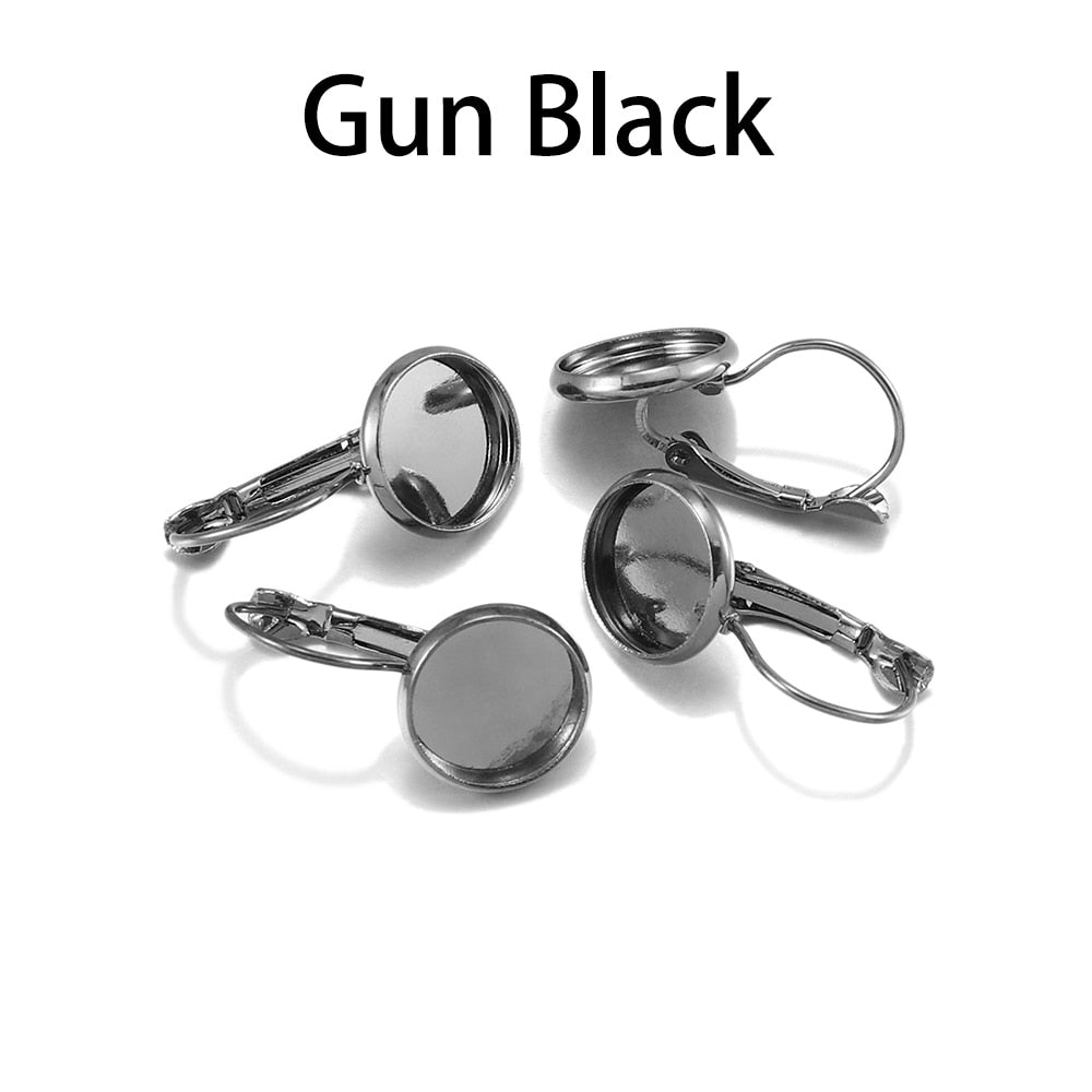 8-25mm French Lever Earring Base