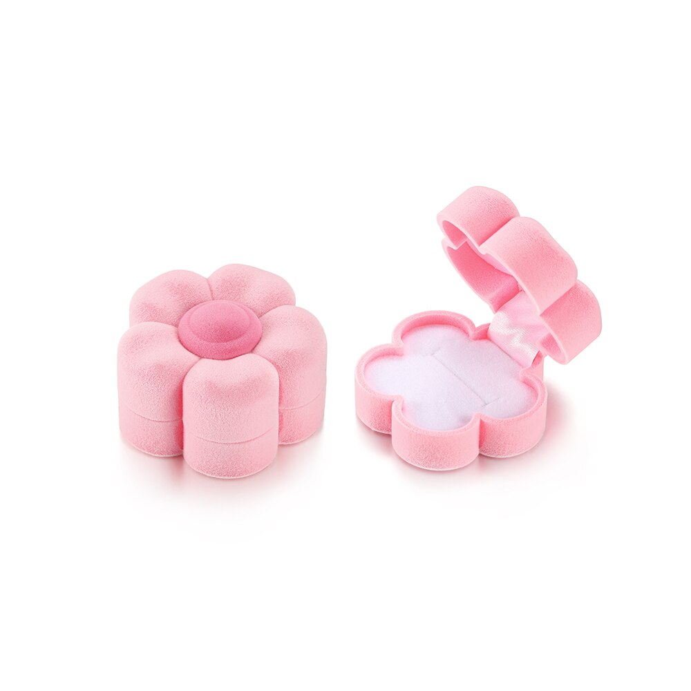 Coffret cadeau de paquet de bijoux en velours