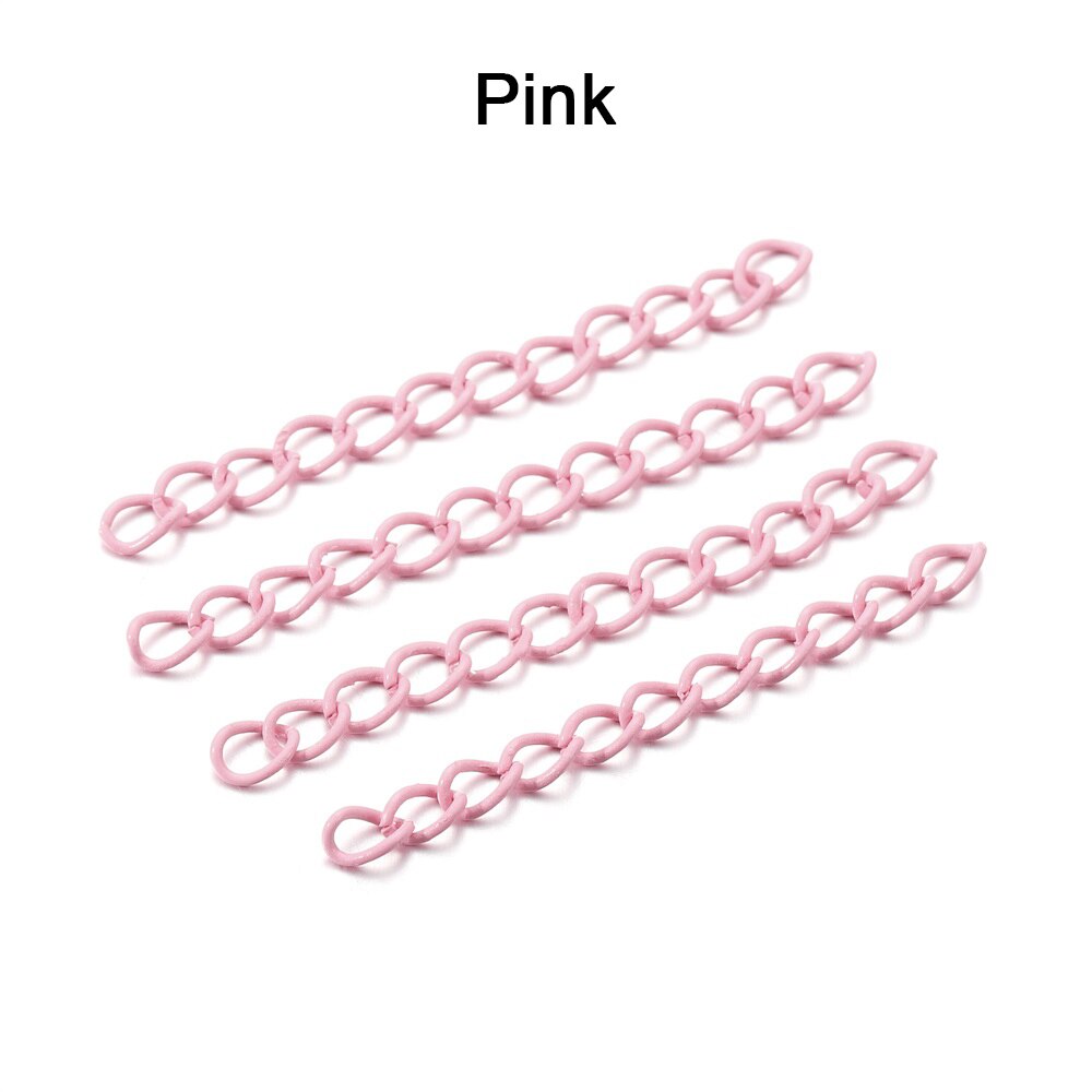 5 cm Colourful Necklace Extension Chain, 30-100pcs lot